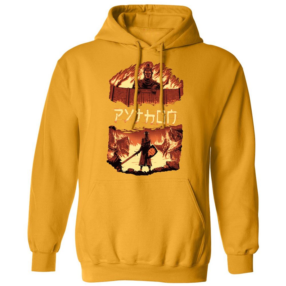 Classic Unisex Hoodie - 3VANGU9K - Gold - 12