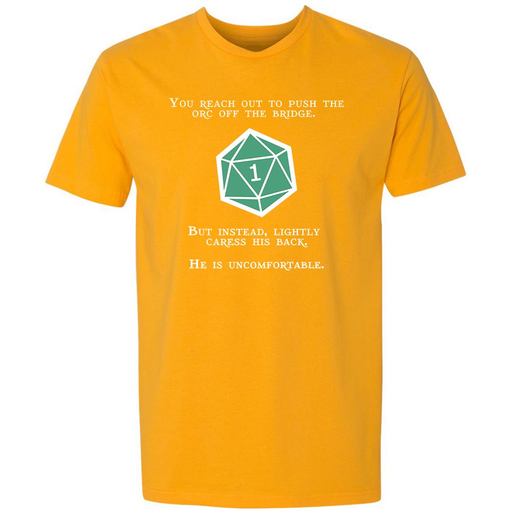 Premium Unisex T-Shirt - 7C3G3LT3 - Gold - 12