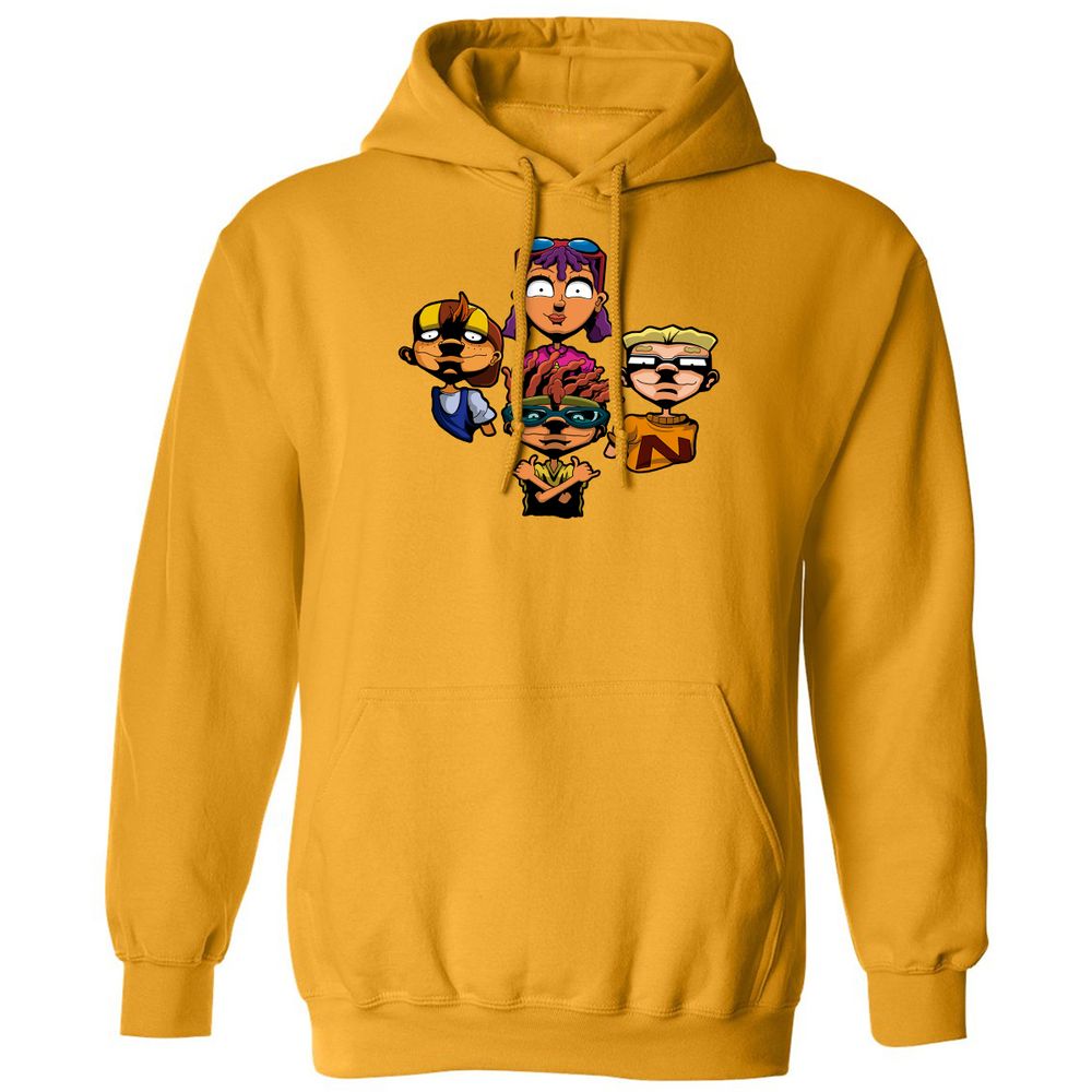 Classic Unisex Hoodie - DJ27GZXF - Gold - 12