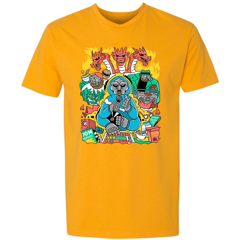 Premium Unisex T-Shirt - L75EX2BP - Gold - 12