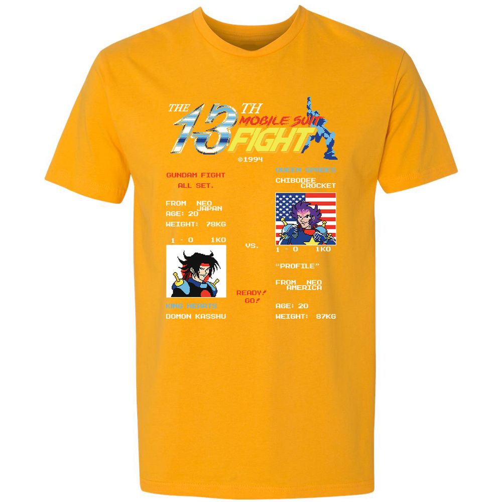 Premium Unisex T-Shirt - VLBZAC42 - Gold - 12