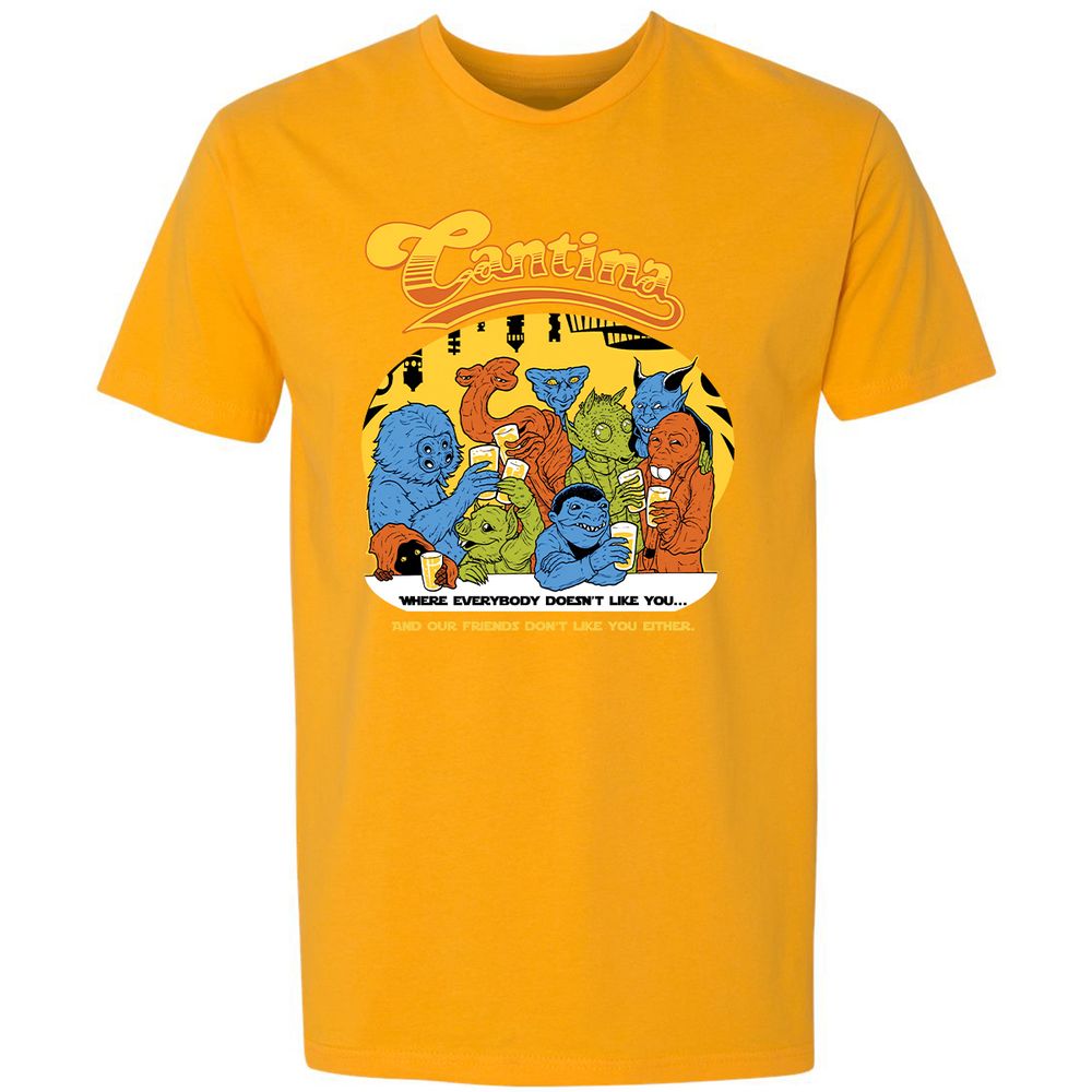 Premium Unisex T-Shirt - PS7VC184 - Gold - 12