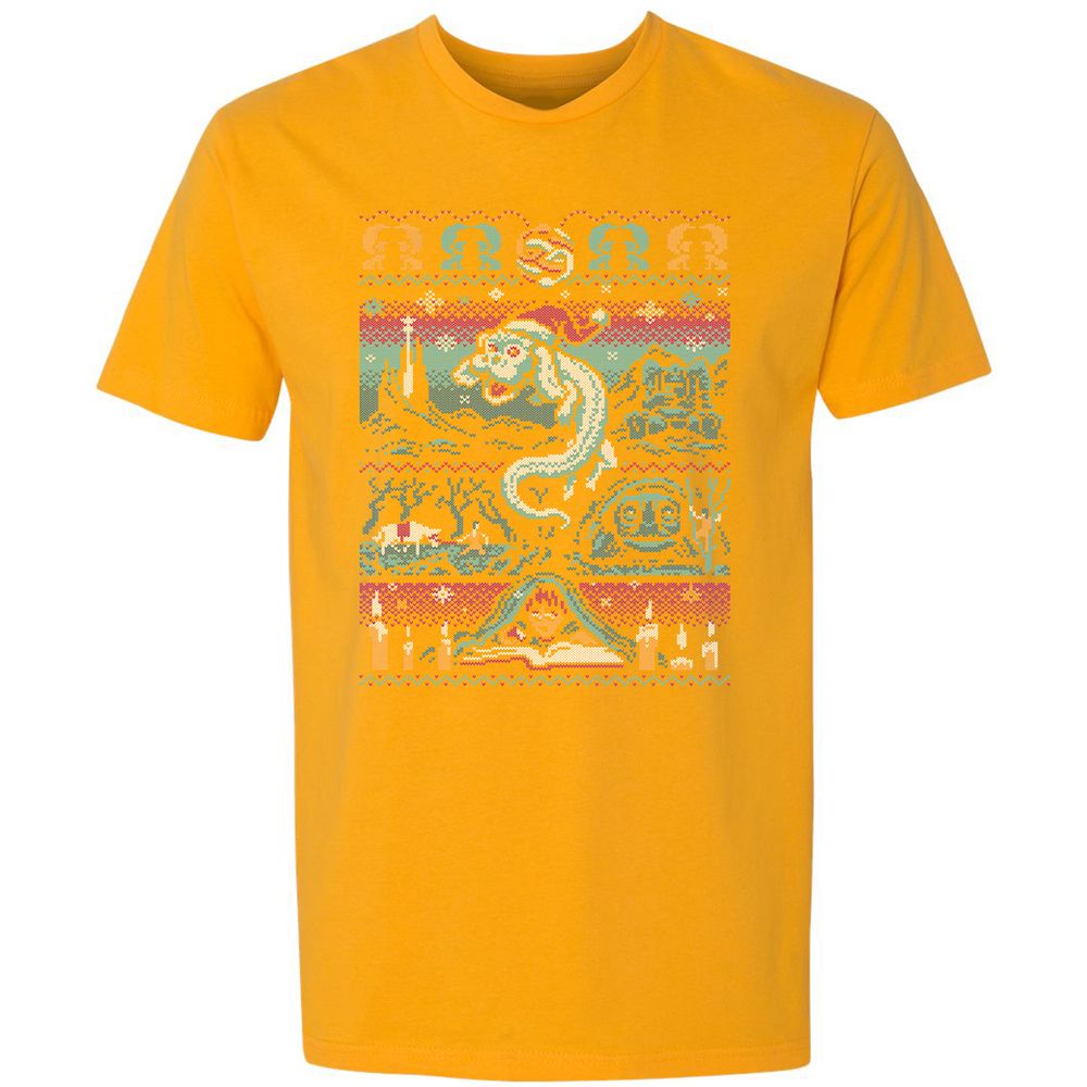 Premium Unisex T-Shirt - ZZ85DUD5 - Gold - 12