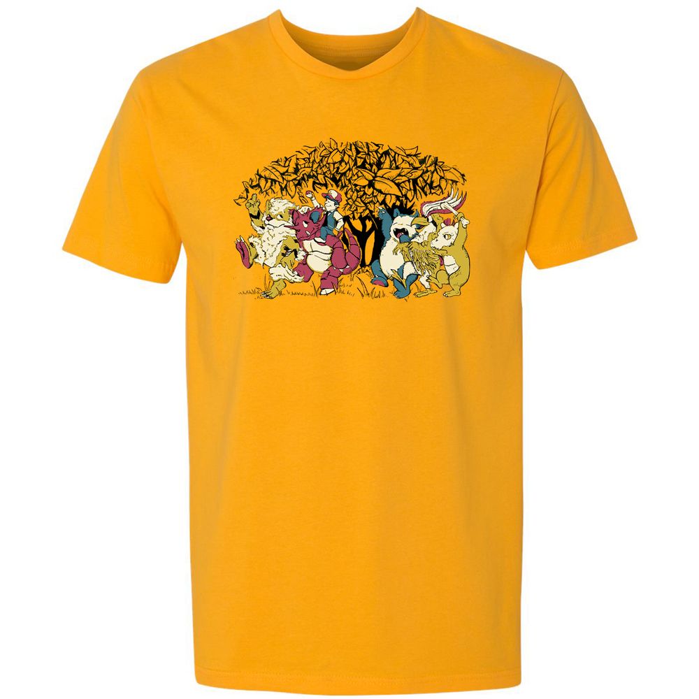 Premium Unisex T-Shirt - S7HNKWXJ - Gold - 12