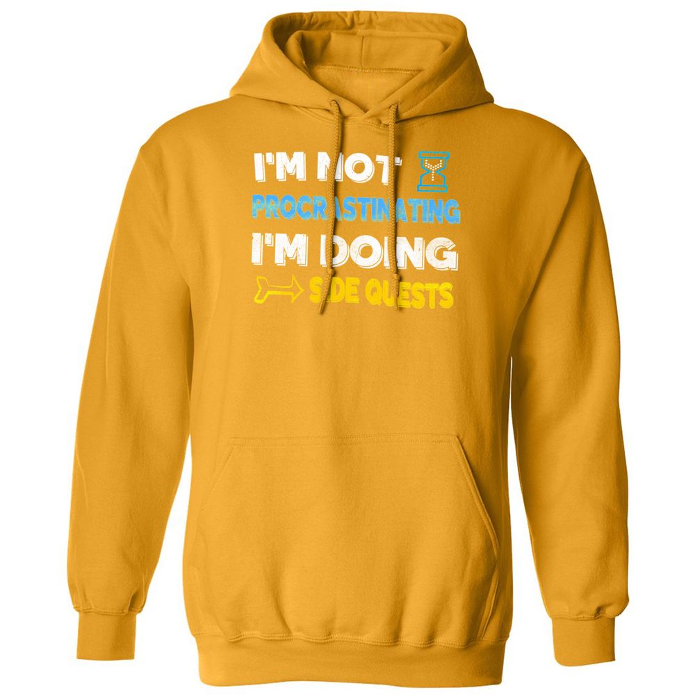 Classic Unisex Hoodie - CDP9GK4F - Gold - 12