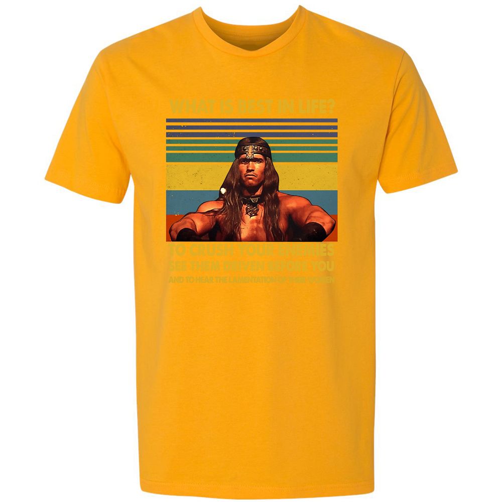 Premium Unisex T-Shirt - SV3SHMUD - Gold - 12