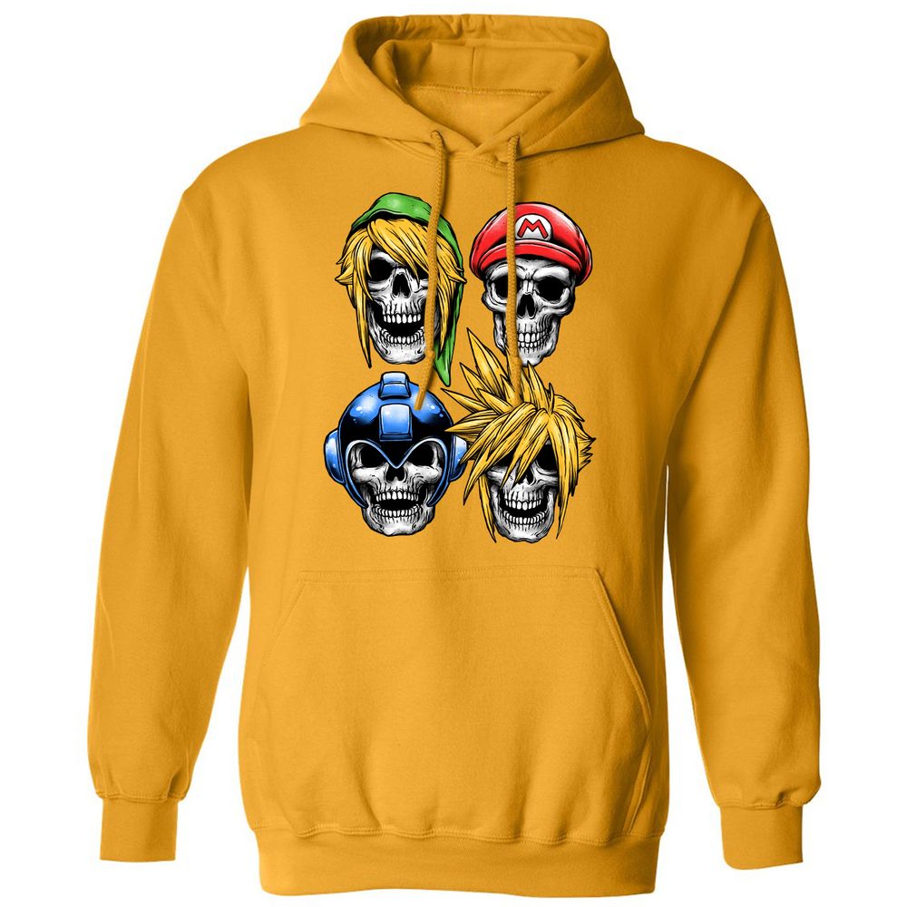 Classic Unisex Hoodie - Z9VH42G7 - Gold - 12