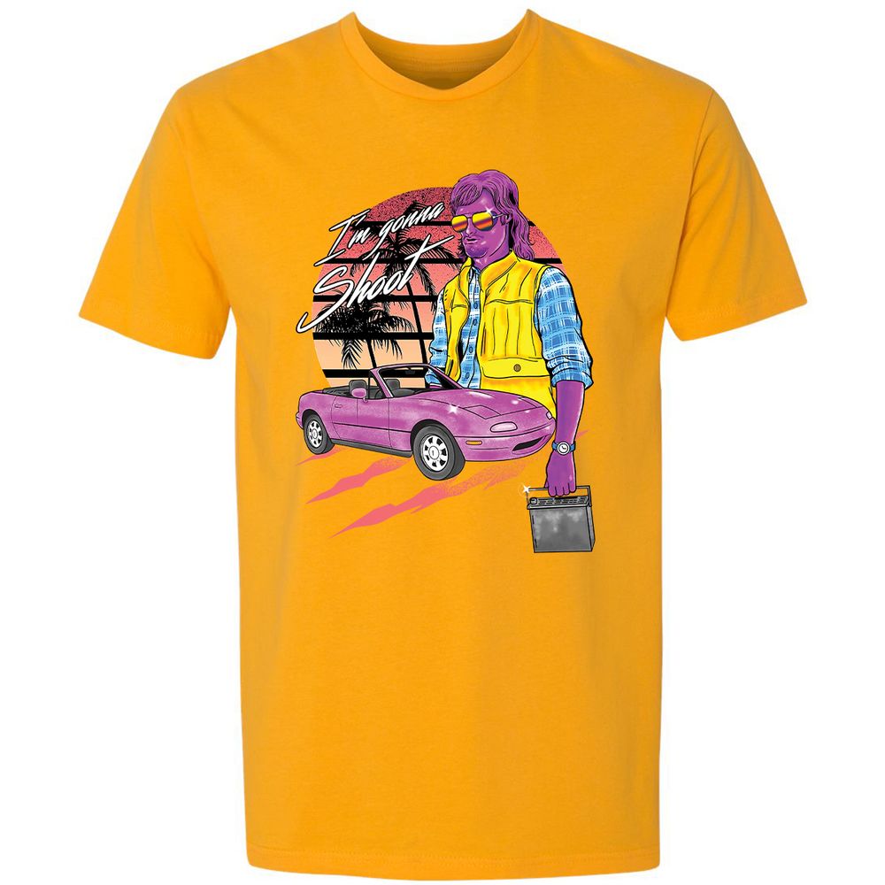 Premium Unisex T-Shirt - JVC4HTE7 - Gold - 12