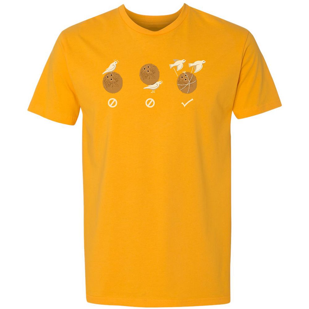 Premium Unisex T-Shirt - F57GKHFS - Gold - 12