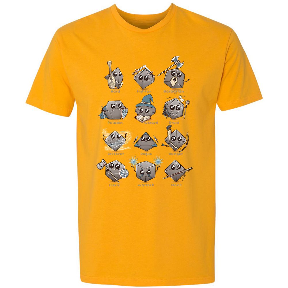 Premium Unisex T-Shirt - WLF56PJ2 - Gold - 12