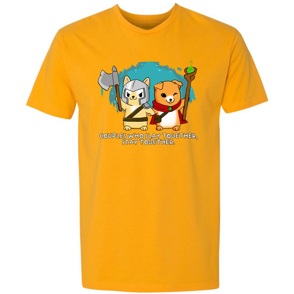 Premium Unisex T-Shirt - 87RT8X6A - Gold - 12