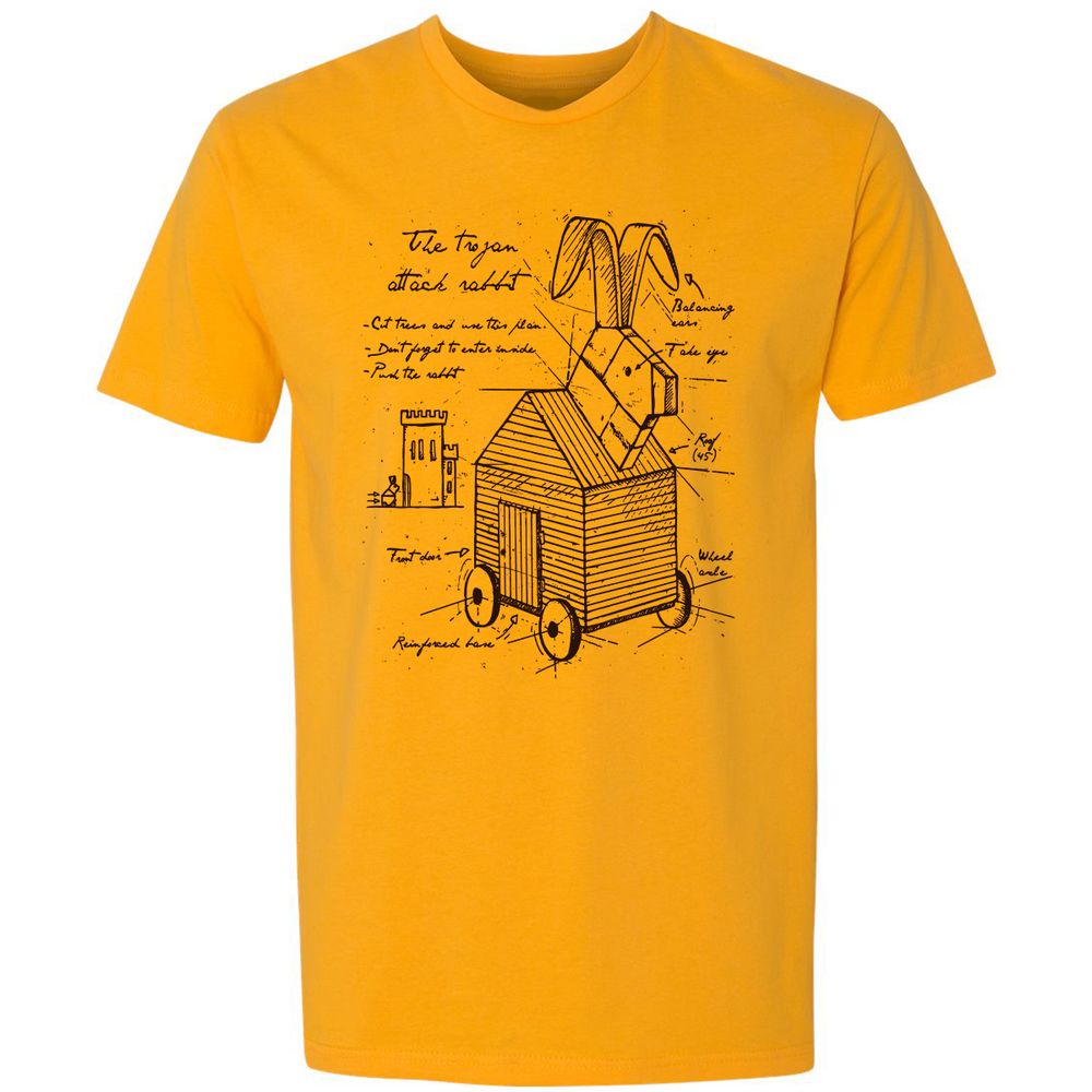 Premium Unisex T-Shirt - RM9EJ8LD - Gold - 12