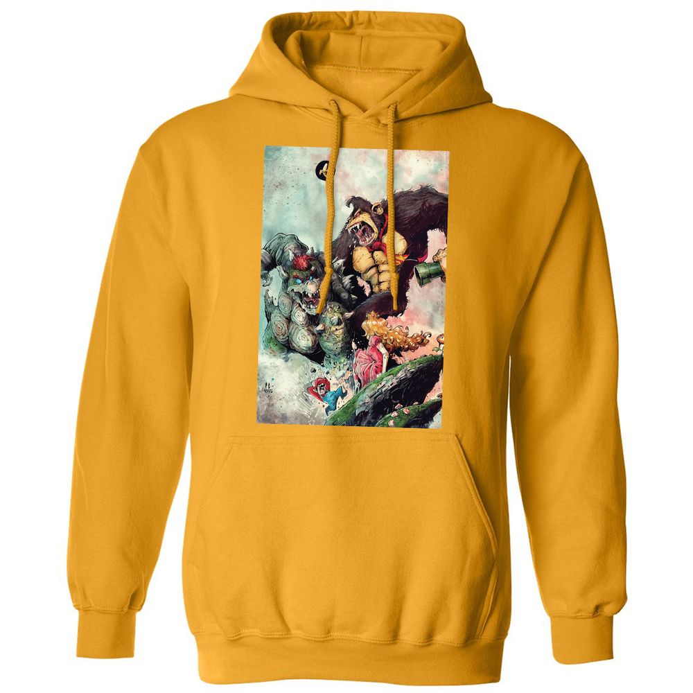 Classic Unisex Hoodie - 7RJMV1F2 - Gold - 12