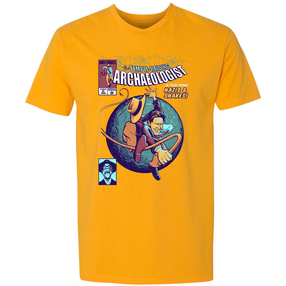 Premium Unisex T-Shirt - VLBW1GUV - Gold - 12