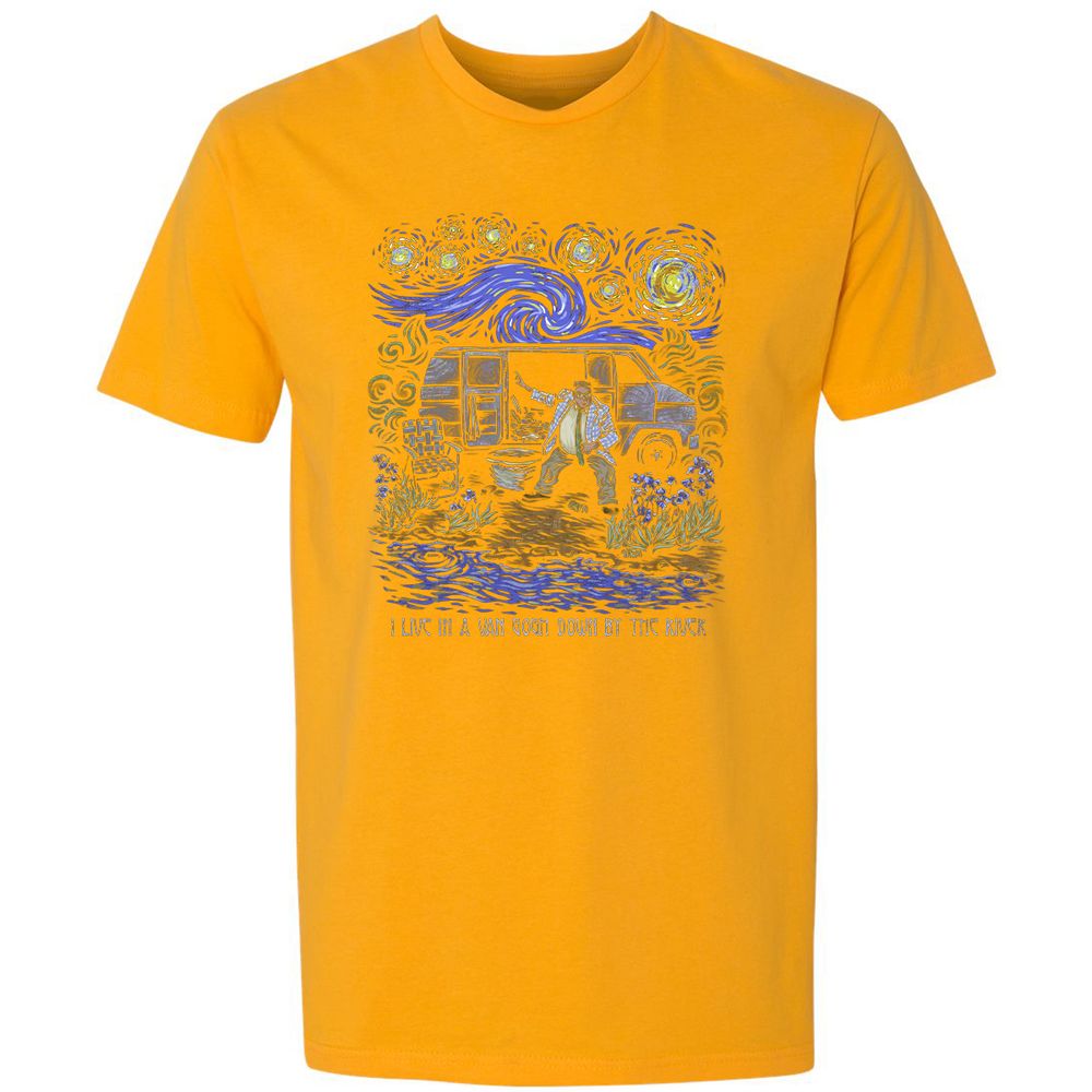 Premium Unisex T-Shirt - 7WE2PC85 - Gold - 12
