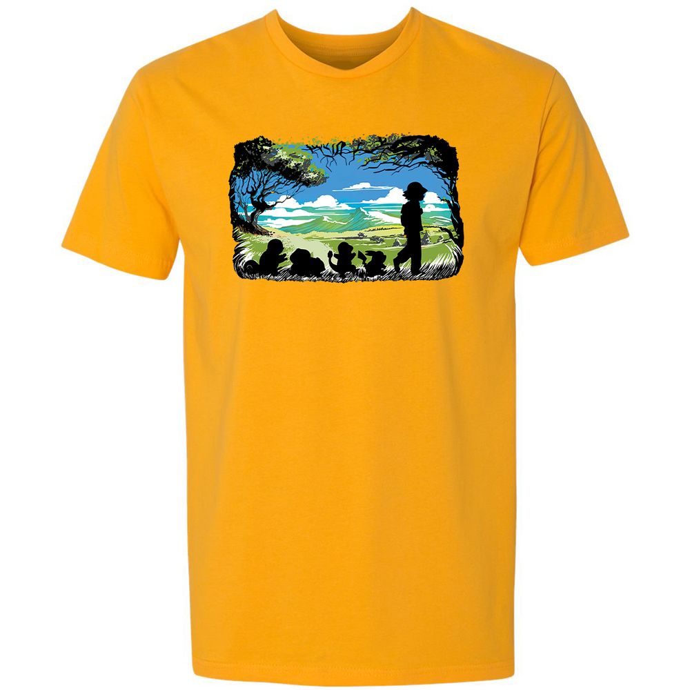 Premium Unisex T-Shirt - ARFQGD6R - Gold - 12