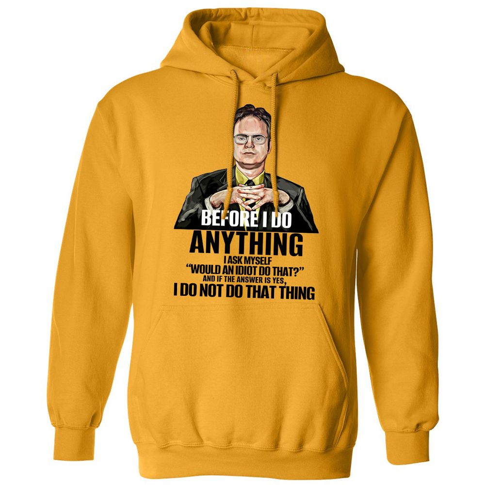 Classic Unisex Hoodie - 3KM19XYZ - Gold - 12