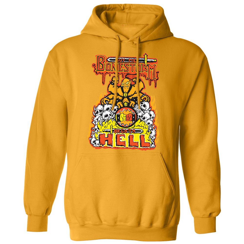 Classic Unisex Hoodie - 46A1LUPZ - Gold - 12