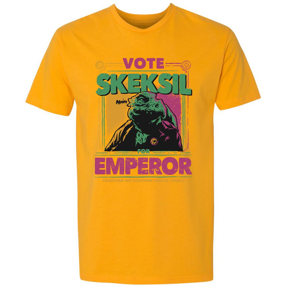 Premium Unisex T-Shirt - SWHFALZ2 - Gold - 12
