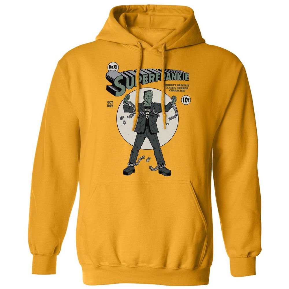 Classic Unisex Hoodie - GXJH8KVA - Gold - 12