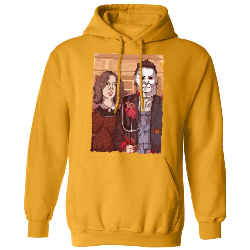 Classic Unisex Hoodie - M1XQ14JD - Gold - 12