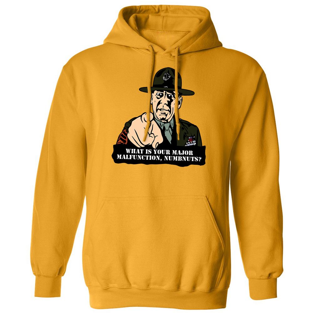 Classic Unisex Hoodie - 9JK3H7BC - Gold - 12