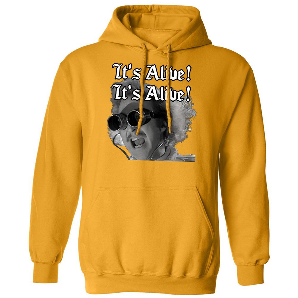 Classic Unisex Hoodie - ZCZ9X7AQ - Gold - 12