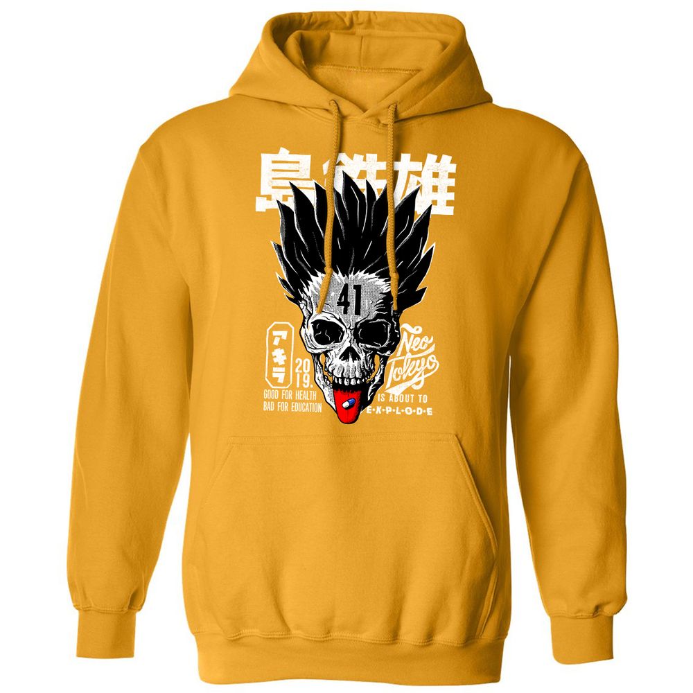 Classic Unisex Hoodie - P71KQG1F - Gold - 12