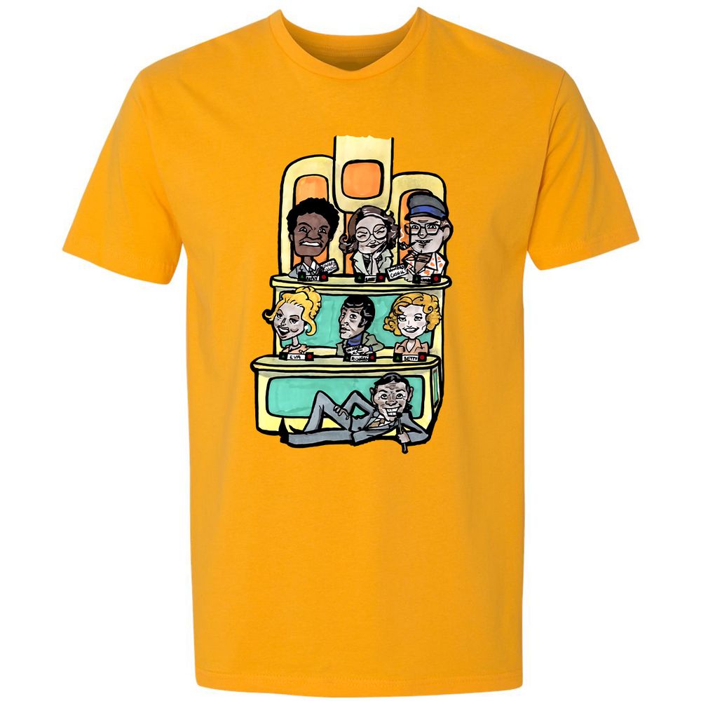 Premium Unisex T-Shirt - EEFFNKDL - Gold - 12