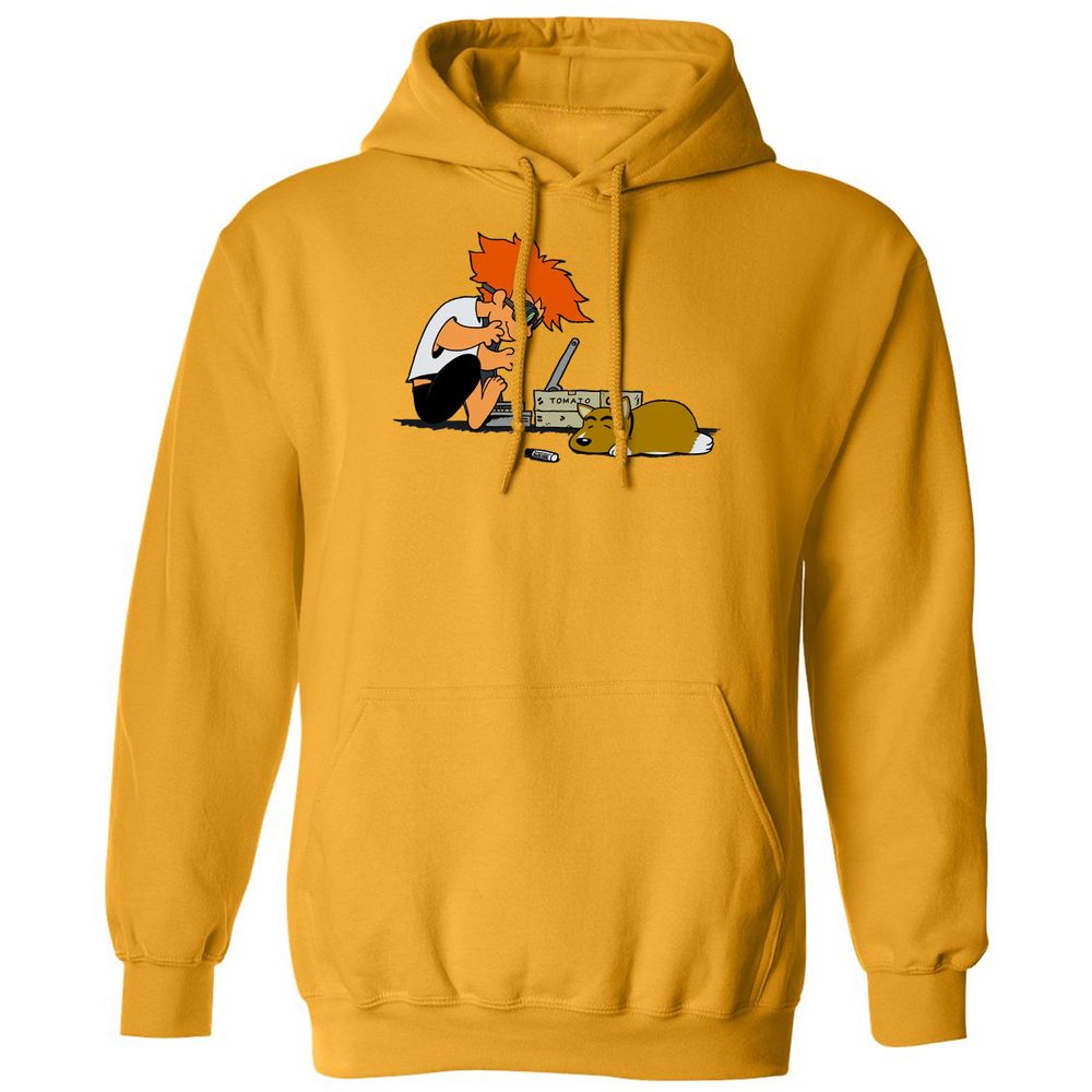 Classic Unisex Hoodie - Q1VA4LUJ - Gold - 12