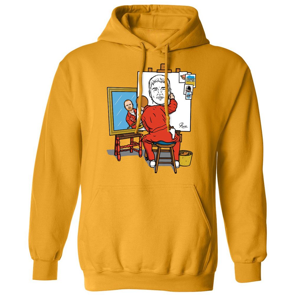 Classic Unisex Hoodie - V5PHX3TJ - Gold - 12