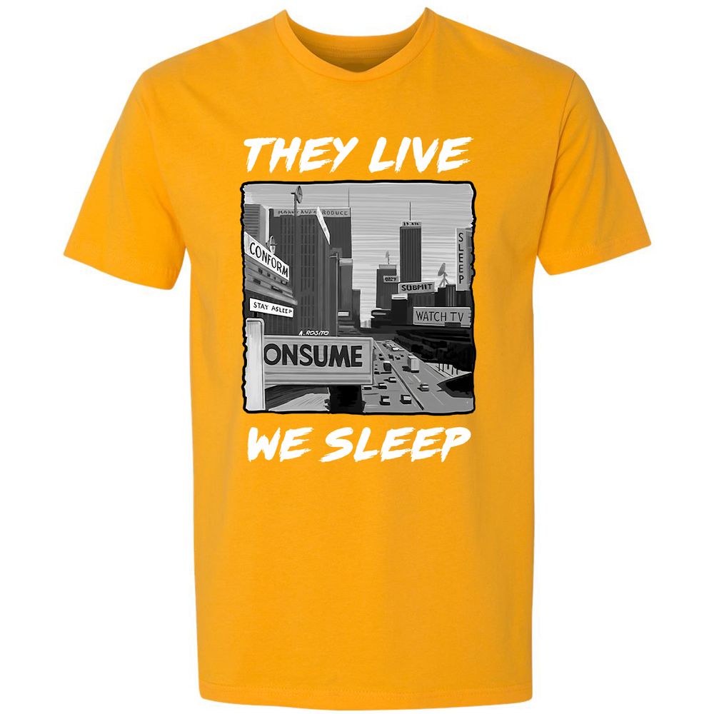 Premium Unisex T-Shirt - 1C69JBX1 - Gold - 12