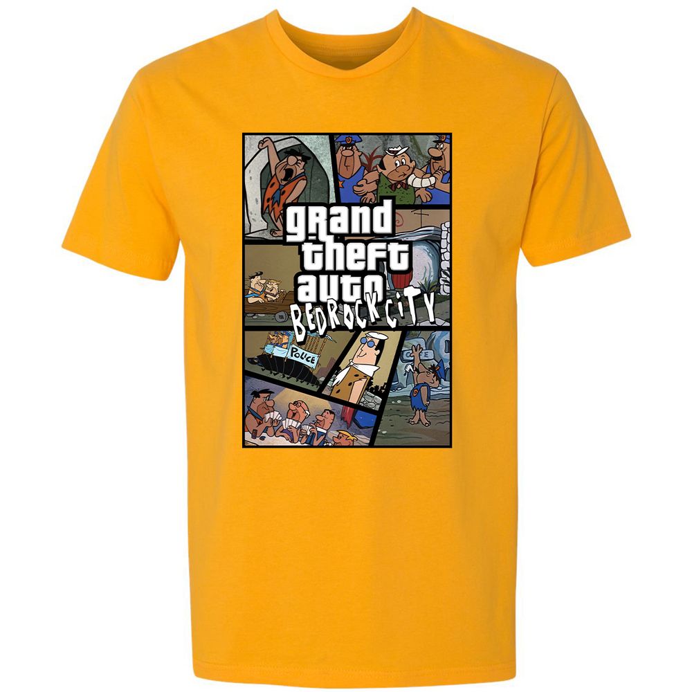 Premium Unisex T-Shirt - Black - Gold - 12