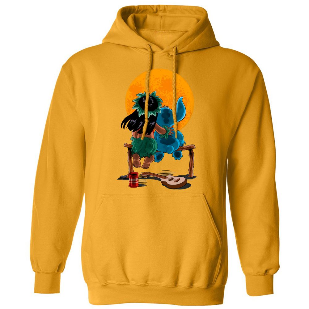 Classic Unisex Hoodie - PQE83S1W - Gold - 12