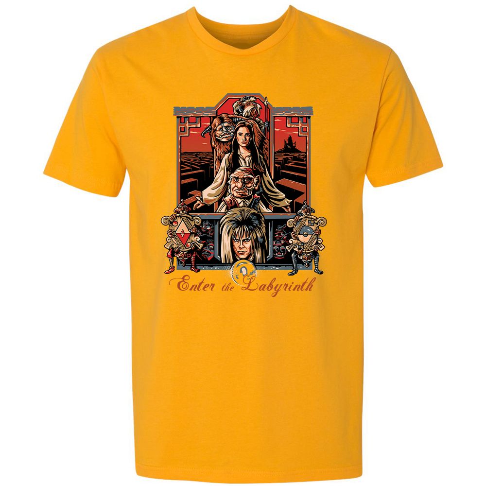 Premium Unisex T-Shirt - ZKFWLGH2 - Gold - 12