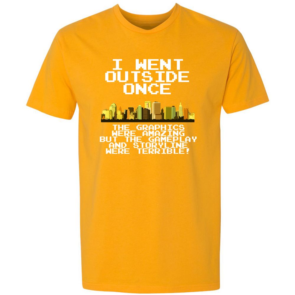 Premium Unisex T-Shirt - 42QHXUBV - Gold - 12