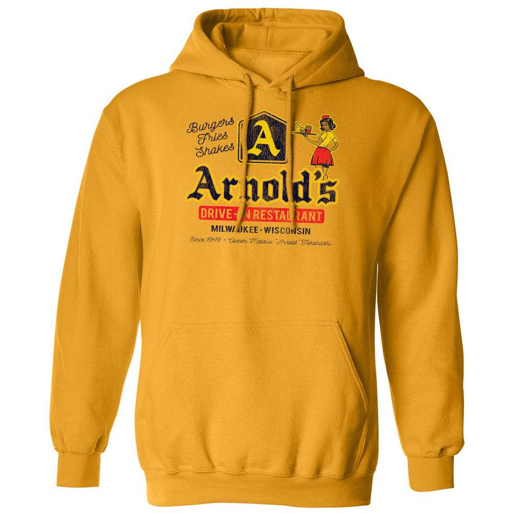 Classic Unisex Hoodie - LJ42W3CX - Gold - 12