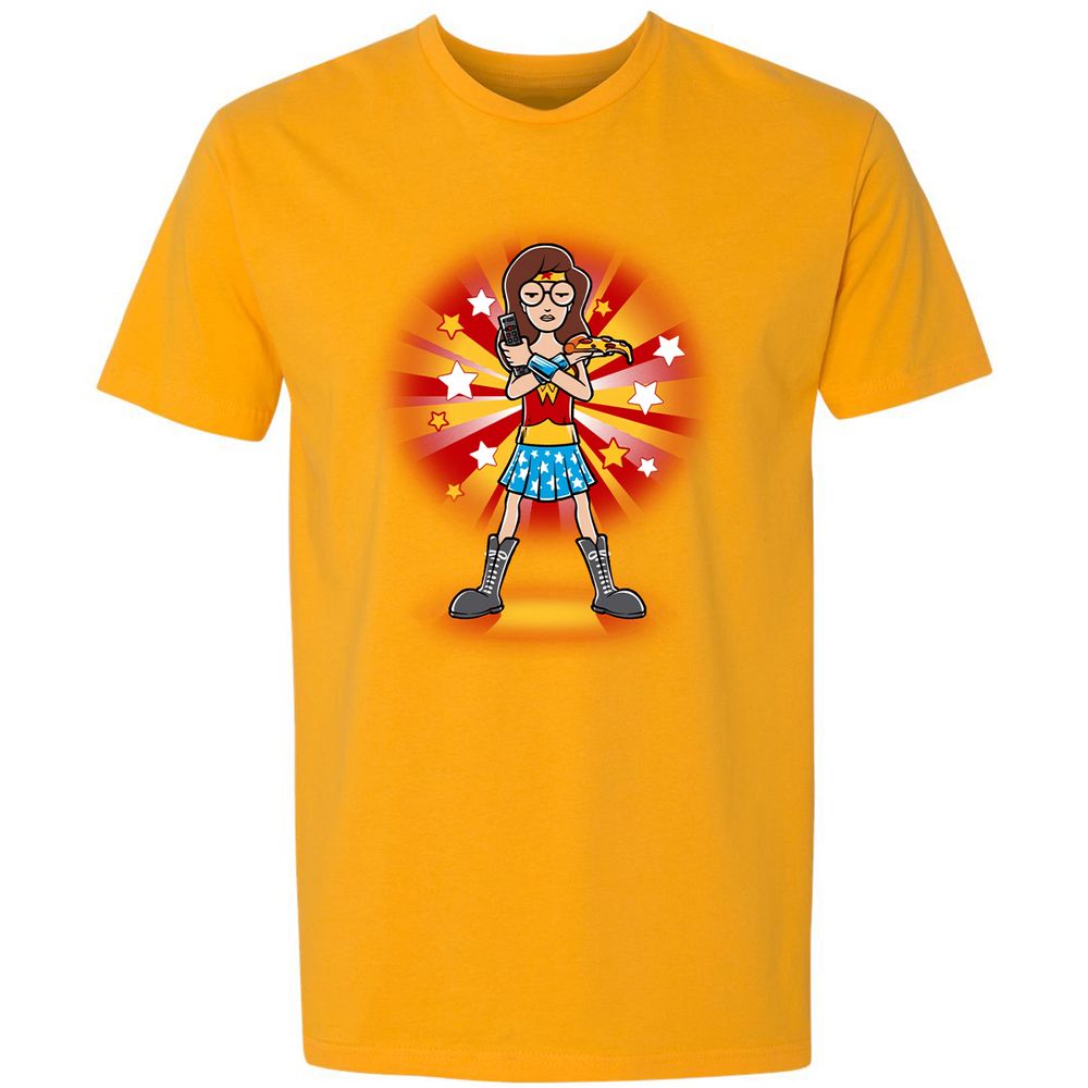 Premium Unisex T-Shirt - DWEBD957 - Gold - 12