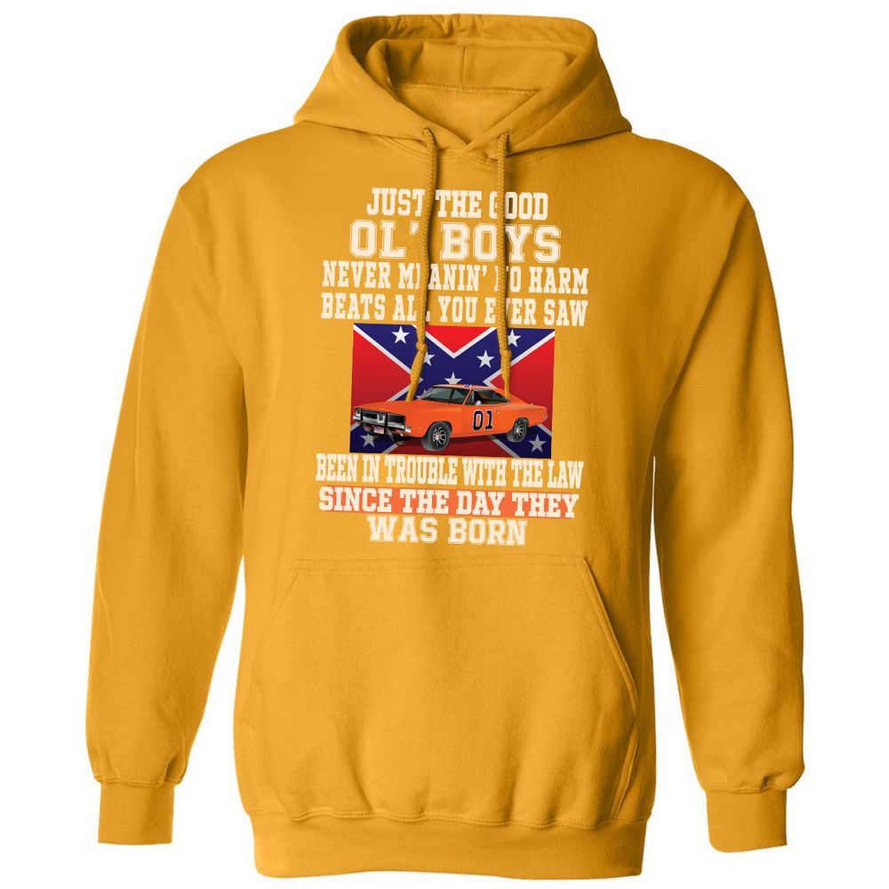 Classic Unisex Hoodie - 8M9HLRH4 - Gold - 12