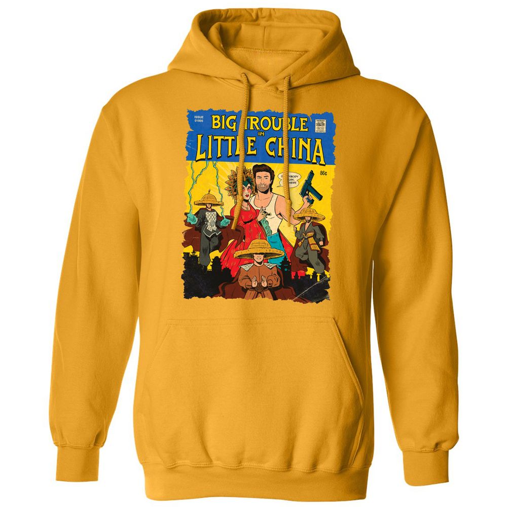Classic Unisex Hoodie - QN6JZKCU - Gold - 12