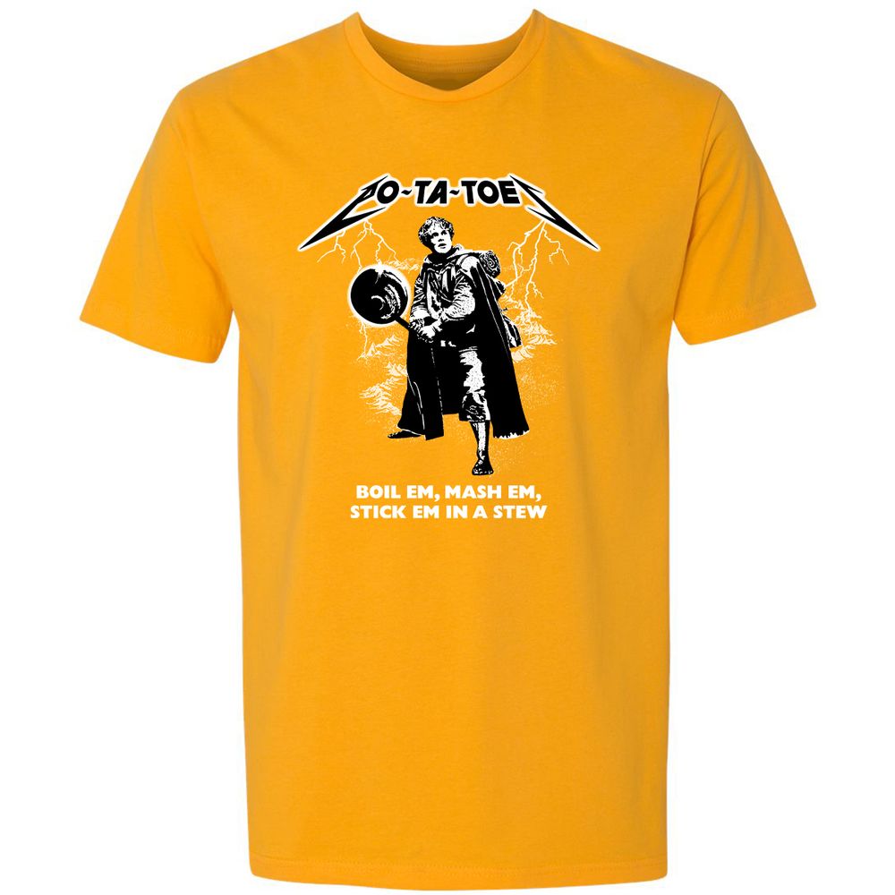 Premium Unisex T-Shirt - 45HK1KDZ - Gold - 12