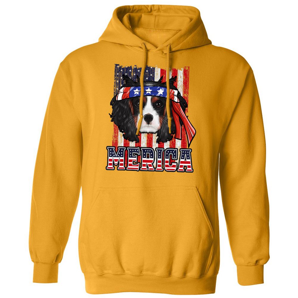 Classic Unisex Hoodie - 4MQGCRHN - Gold - 12