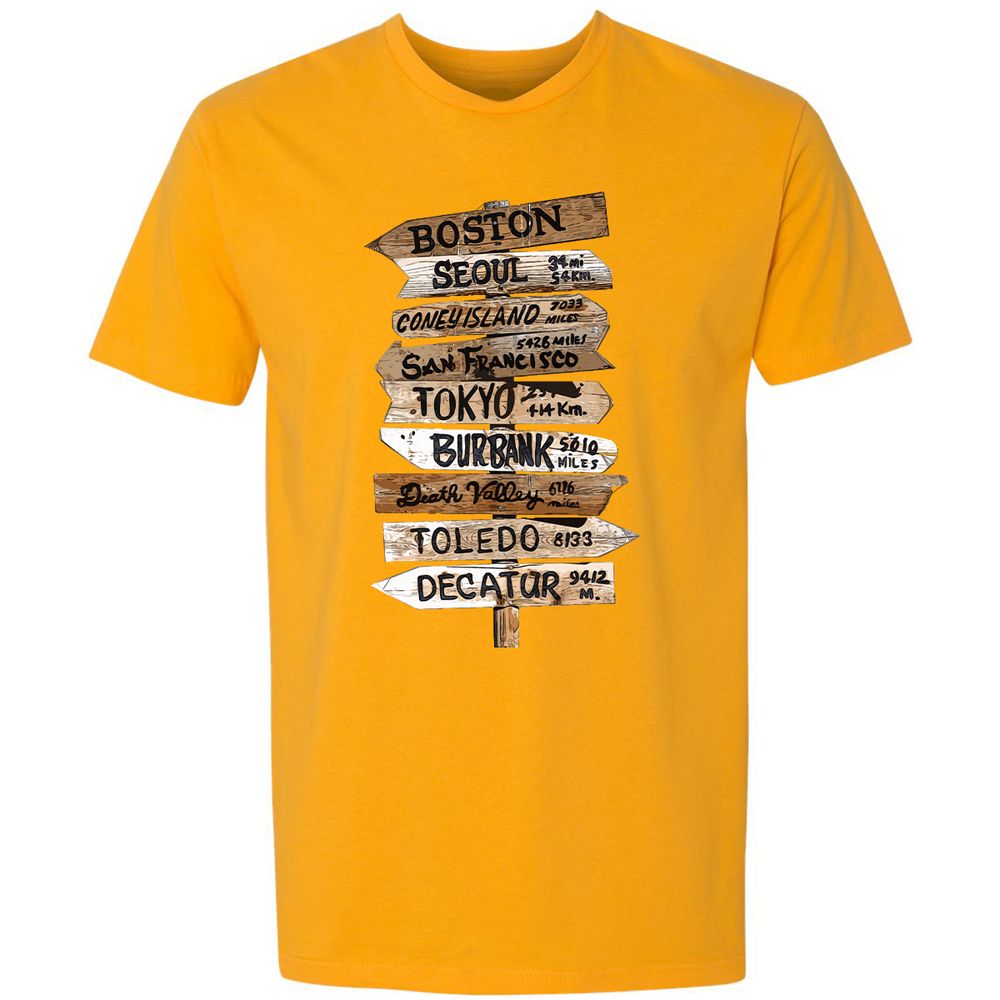 Premium Unisex T-Shirt - 2BB2UVNQ - Gold - 12