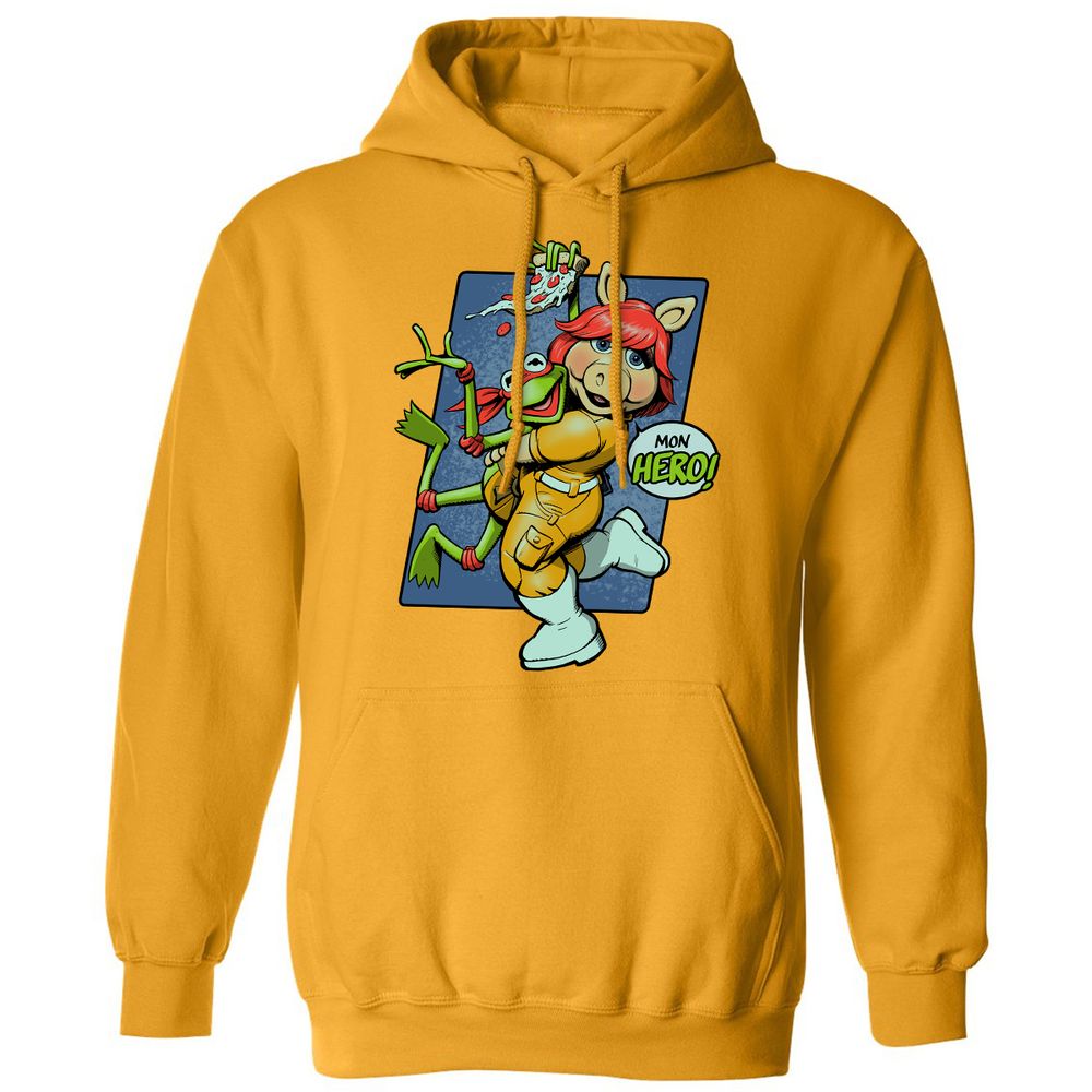 Classic Unisex Hoodie - P6D39PWA - Gold - 12