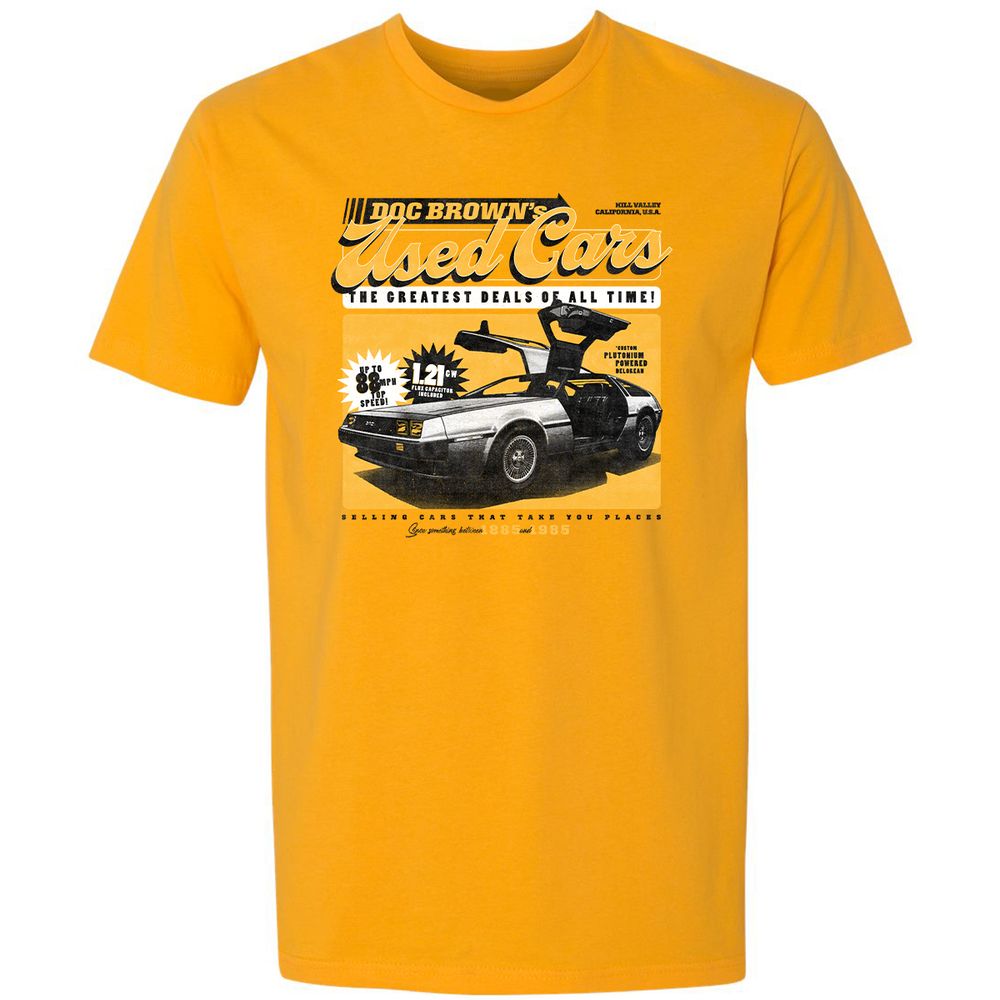 Premium Unisex T-Shirt - 14FJTBRK - Gold - 12