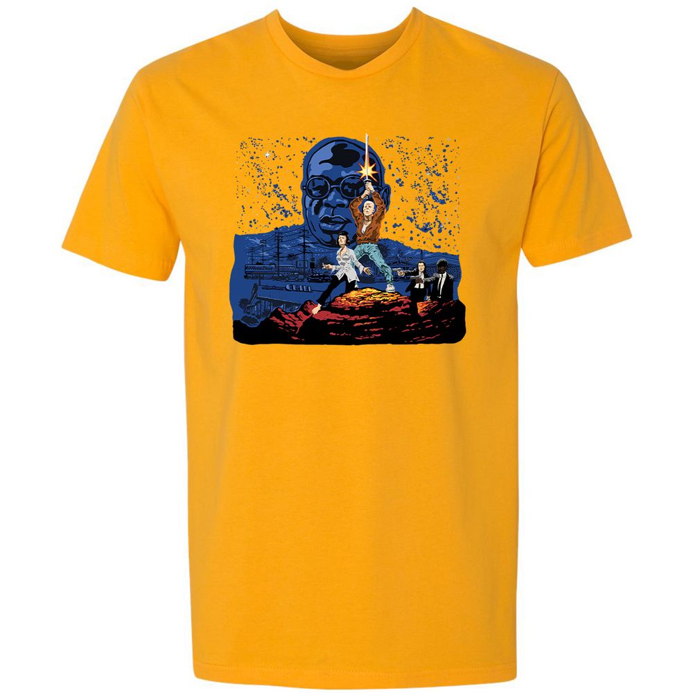 Premium Unisex T-Shirt - 6X59EXB2 - Gold - 12