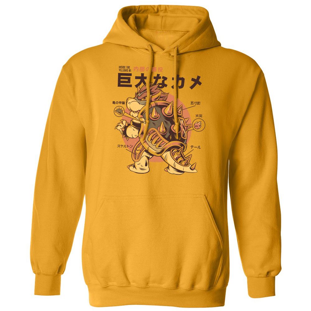 Classic Unisex Hoodie - QZHNNWDF - Gold - 12