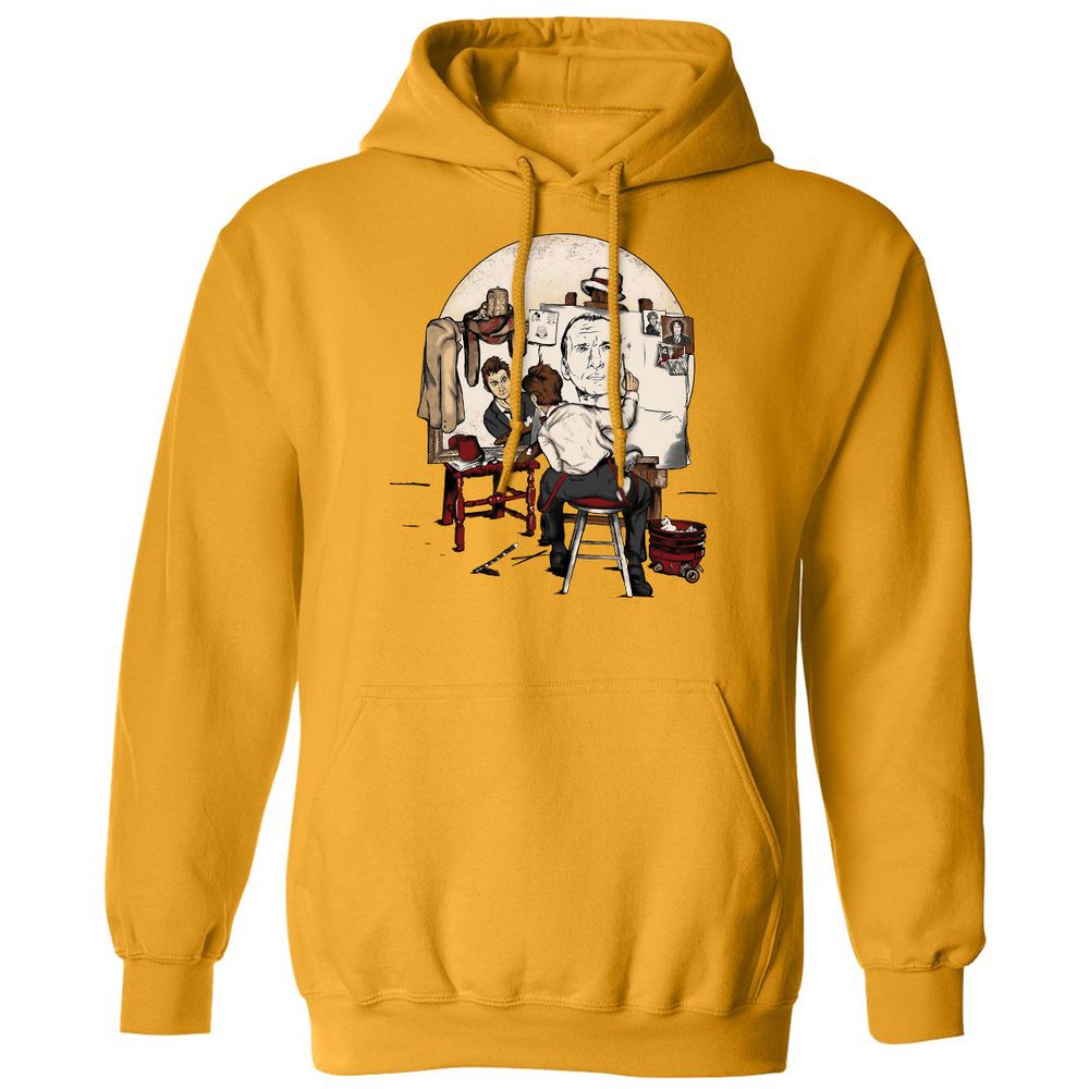 Classic Unisex Hoodie - VX9CTGGF - Gold - 12
