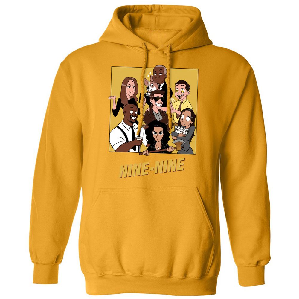 Classic Unisex Hoodie - WLB9GZFE - Gold - 12