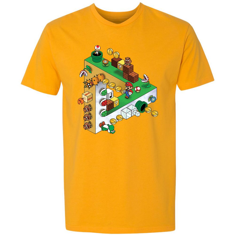 Premium Unisex T-Shirt - 5H5HKEBZ - Gold - 12